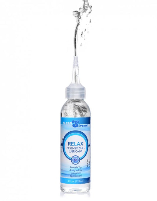 "Relax Desensitizing Lubricant With Nozzle Tip - 4 Oz. 118ml CS-AF987-4OZ"