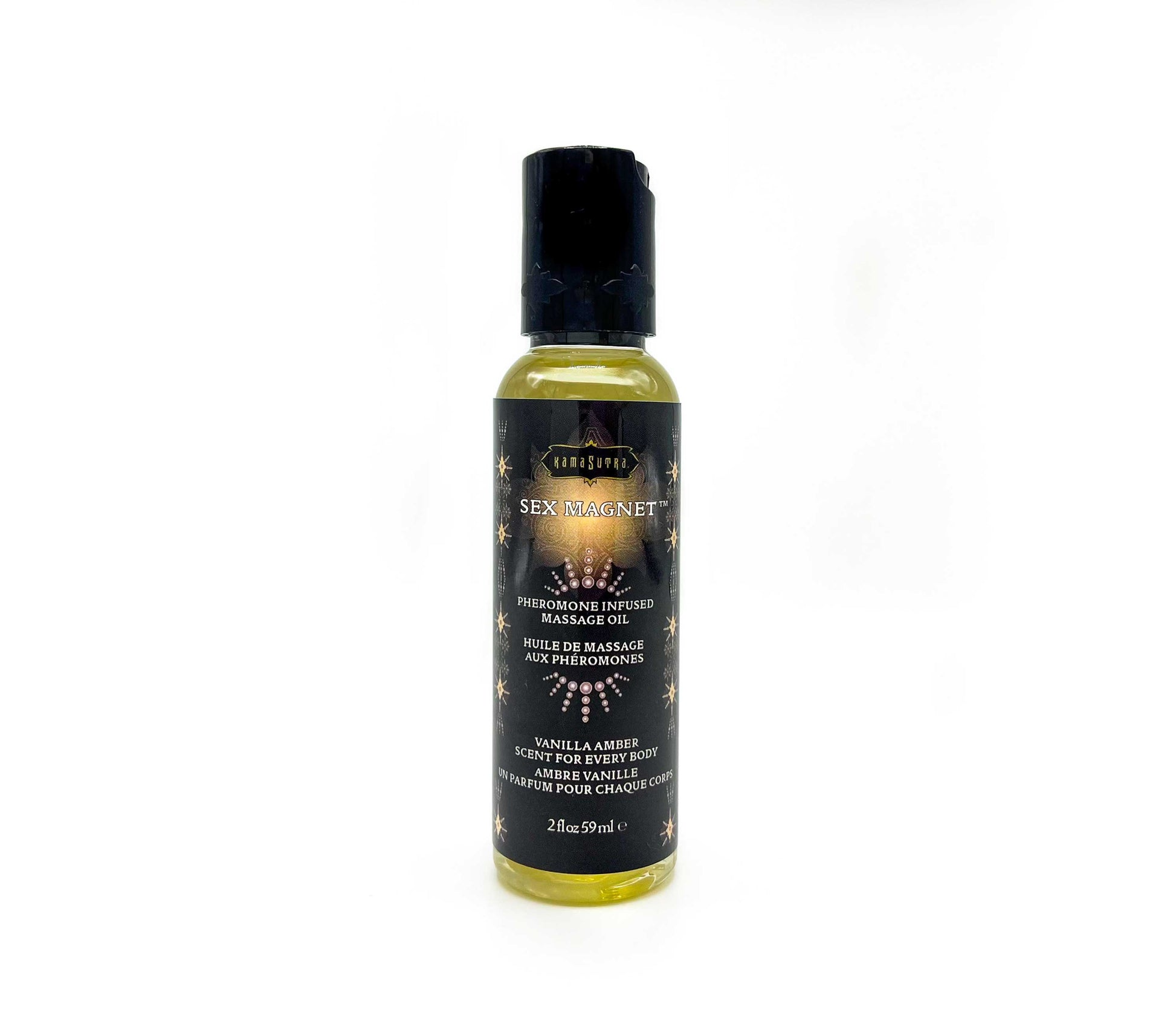 "Sex Magnet Pheromone Massage Oil 2 Oz - Vanilla Amber KS12062"