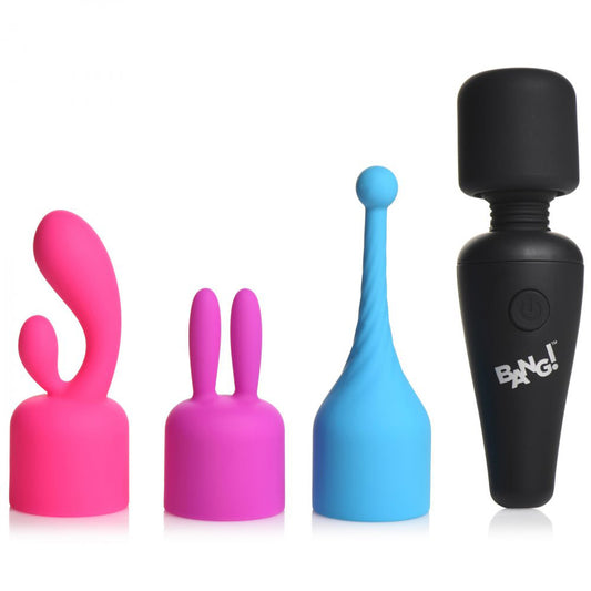 "Bang - 10x Mini Wand With 3 Attachments BNG-AH061"