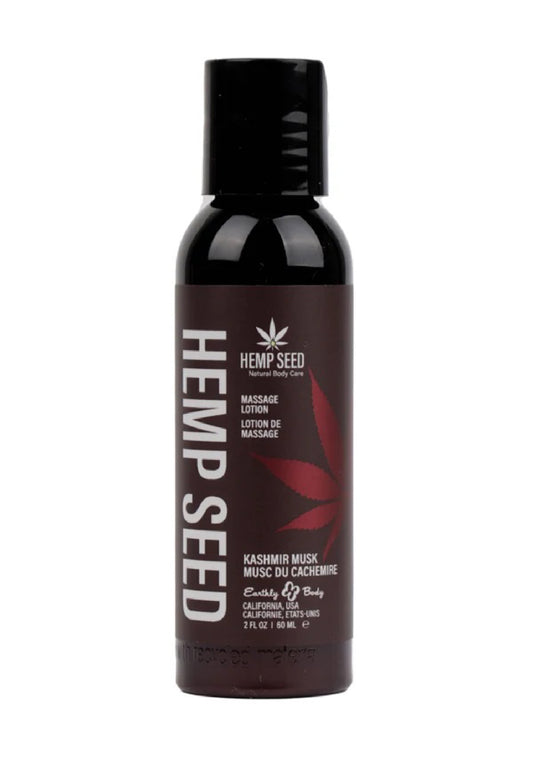 "Hemp Seed Massage Lotion - Kashmir Musk 2 Oz EB-ML113"