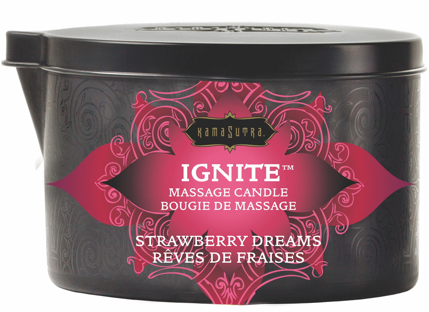 "Ignite Strawberry Dreams Massage Candle - 6 Oz. KS10228"