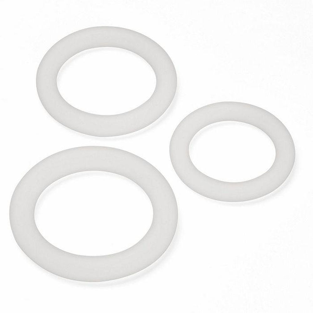 "Cloud 9 Pro Sensual Silicone Cock Ring 3 Pack WTC85212"