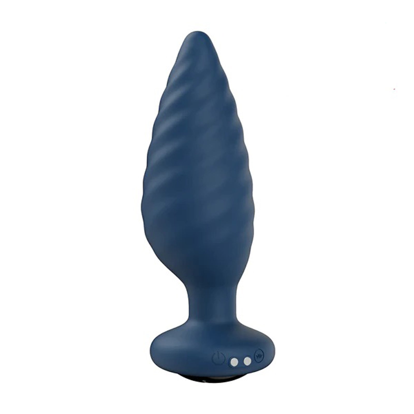 "Noah - App Controlled Rotating Butt Plug - Blue H-AP-39-945BLU"