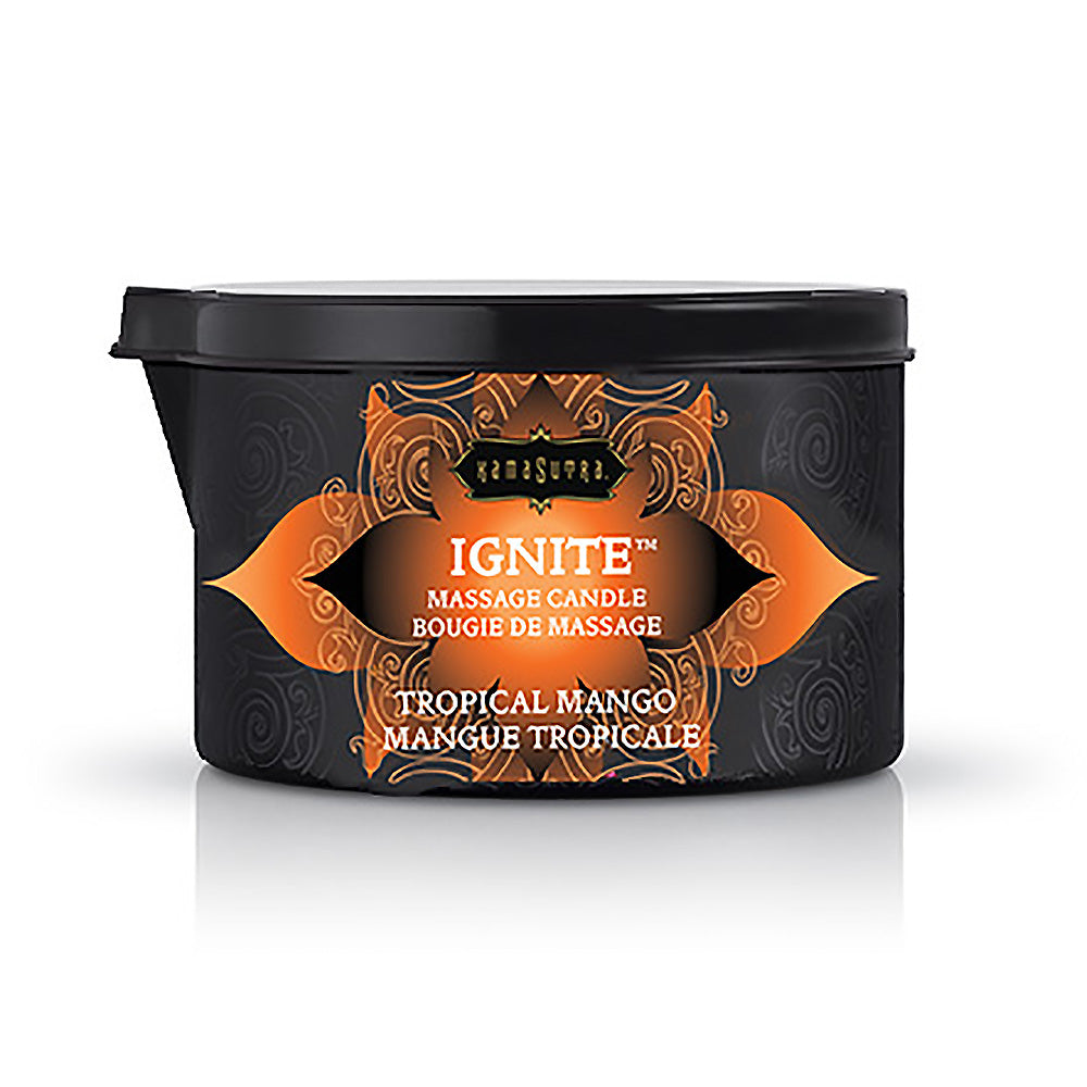 "Ignite Tropical Mango Massage Candle - 6 Oz. KS10229"