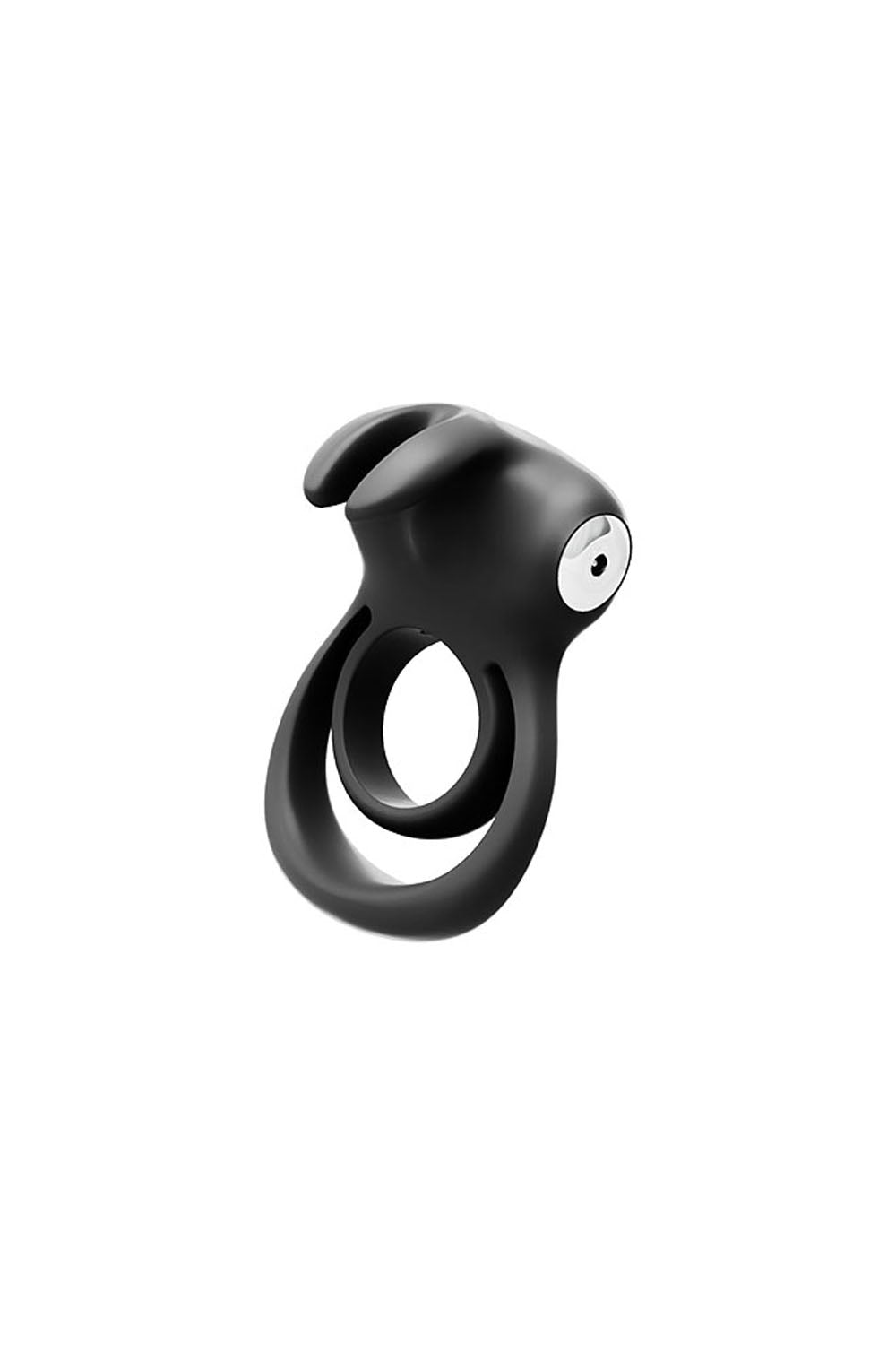 "Thunder Bunny Rechargeable Dual Ring - Black Pearl BU-0604"