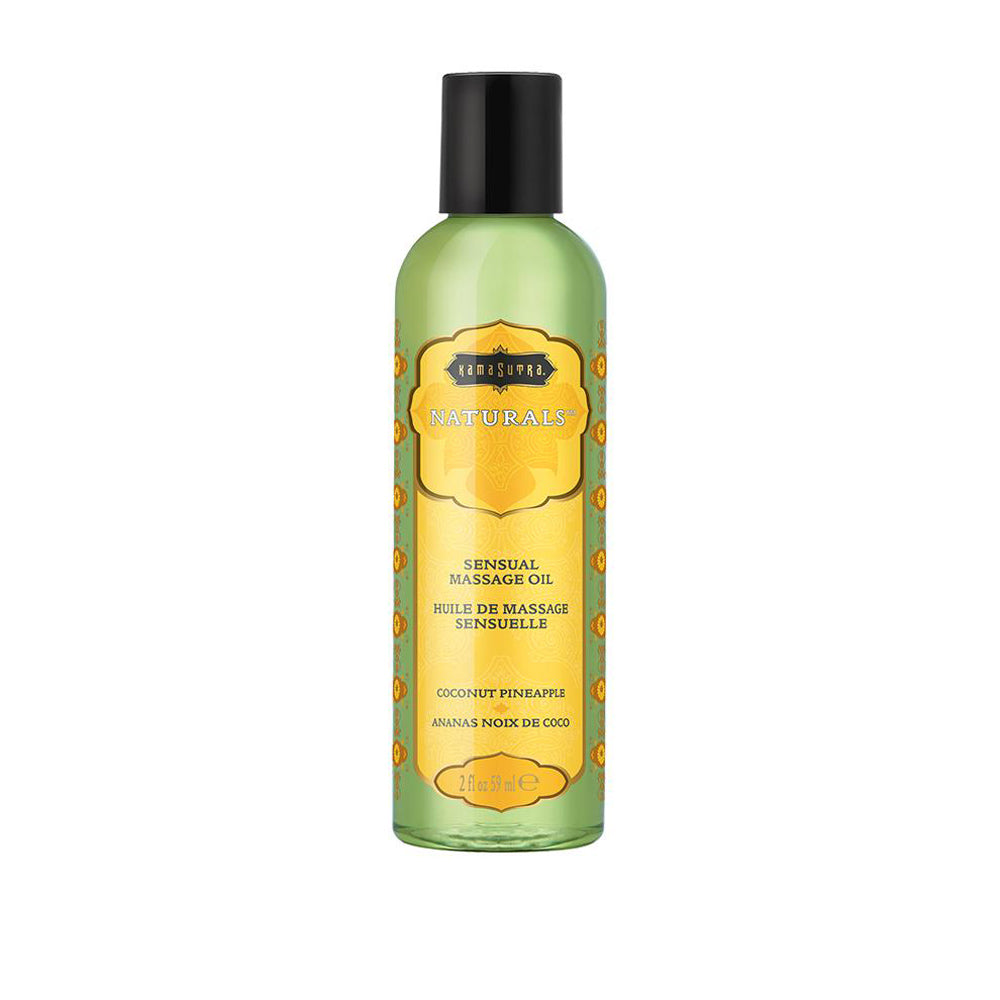 "Naturals Massage Oil - Coconut Pineapple - 2 Fl Oz (59 ml) KS10280"