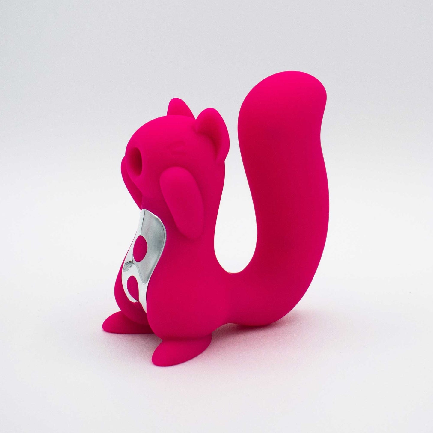 "Screaming Squirrel Air Pulse and G-Spot Vibrator - Pink LAK-9102"