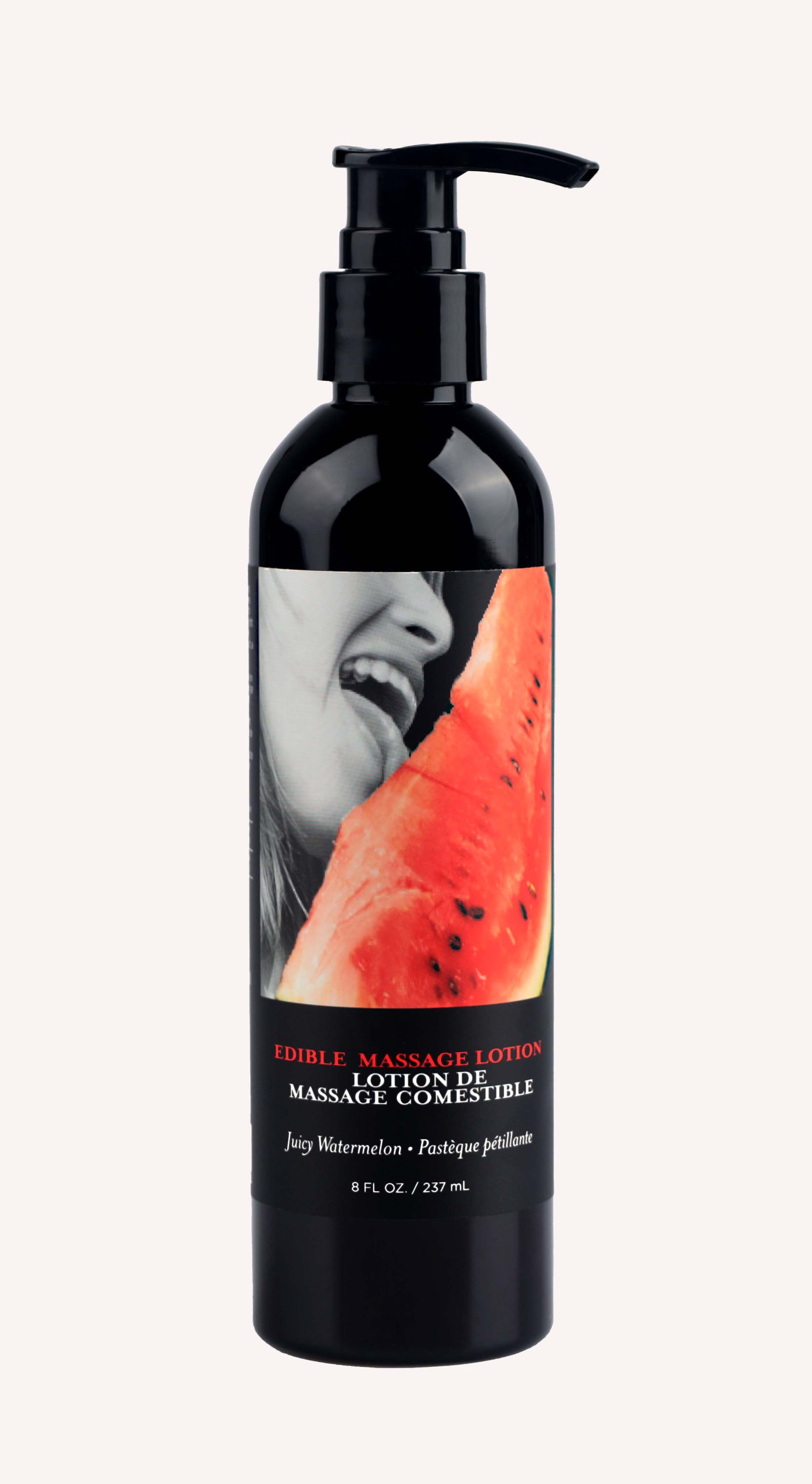 "Edible Massage Lotion - Watermelon - 8 Fl. Oz. EB-MLE004"