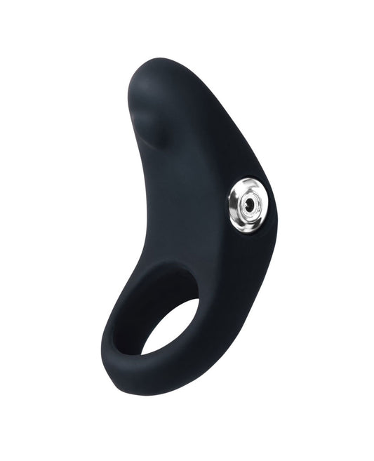 "Rev Rechargeable Vibrating C-Ring - Black VI-R1008"