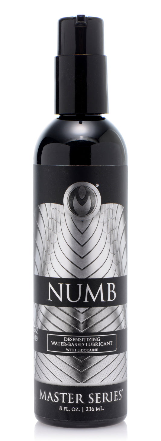 "Numb Desensitizing Water Based Lubricant - 8 Fl. Oz. / 236 ml MS-AE752"