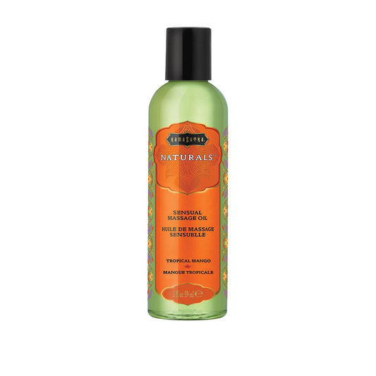 "Naturals Massage Oil - Tropical Mango - 2 Fl Oz (59 ml) KS10283"