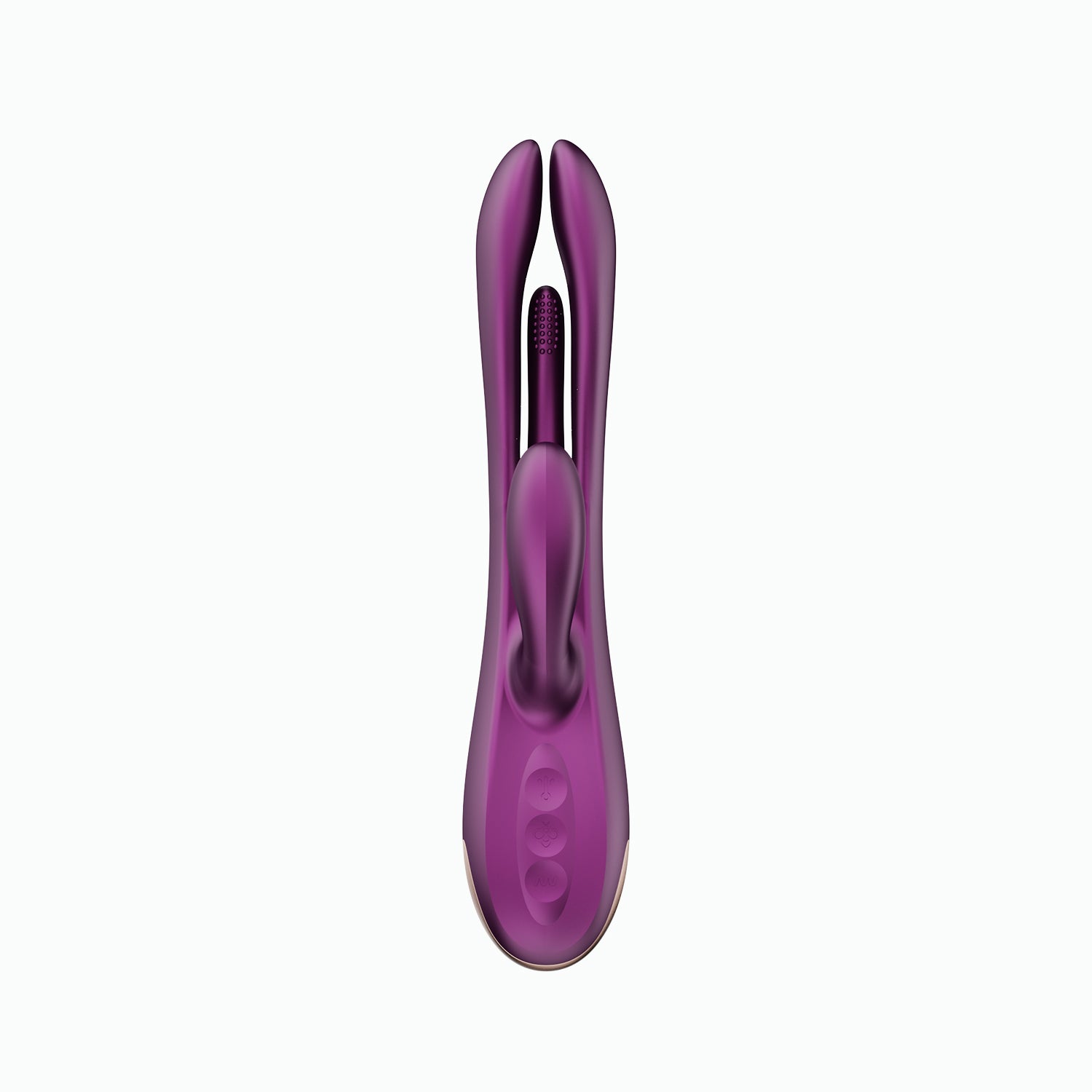 "Terri - App Controlled Tapping Rabbit Vibrator - Purple H-VS-22-951PU"