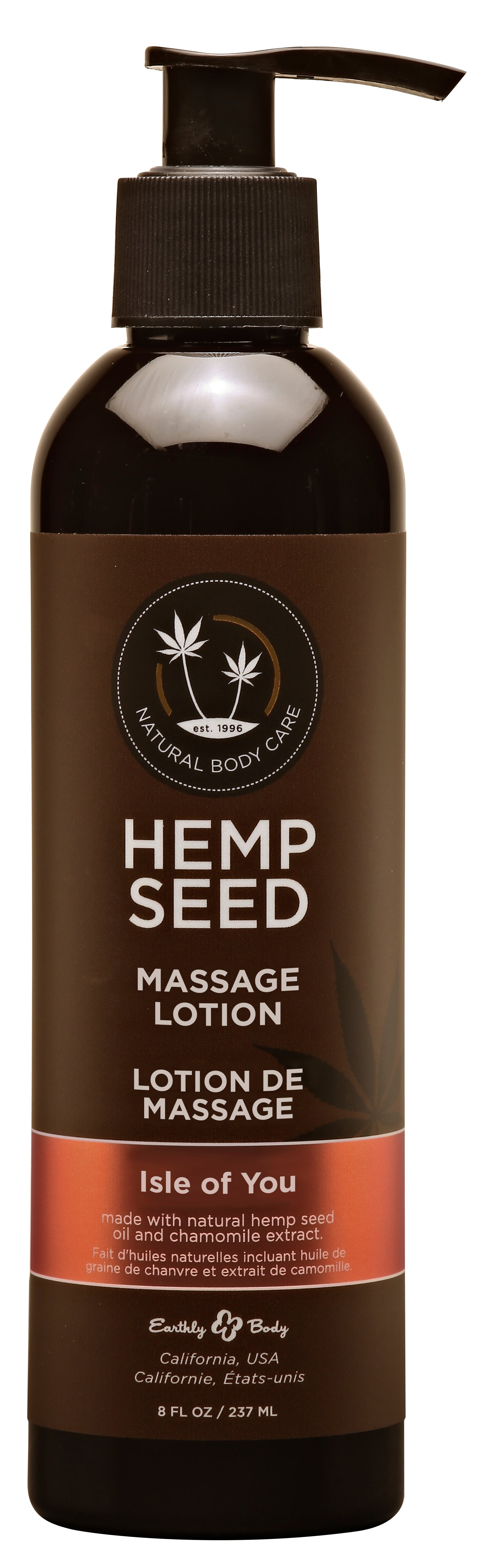 "Hemp Seed Massage Lotion - Isle of You - 8 Fl. Oz. / 237ml EB-ML052"