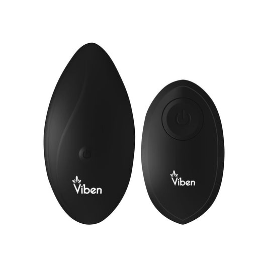 "Racy - Remote Control 10 Function Panty Vibe - Black Vibe VB-66109"